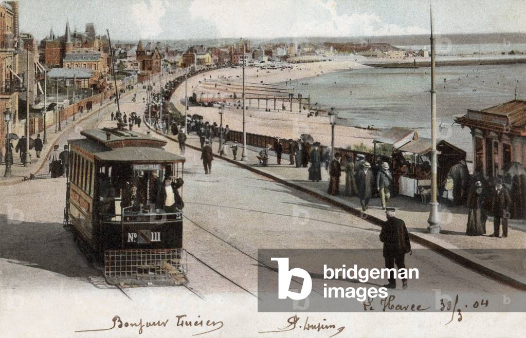 Le Havre (Normandy, France), postcard, 1904