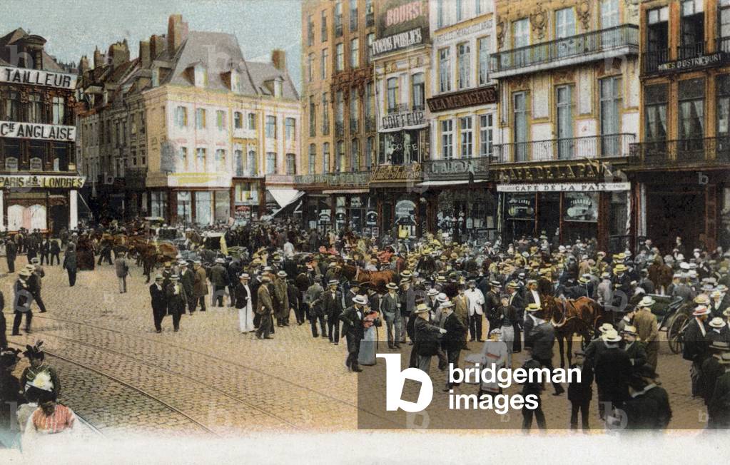 Lille, France, postcard, 1912