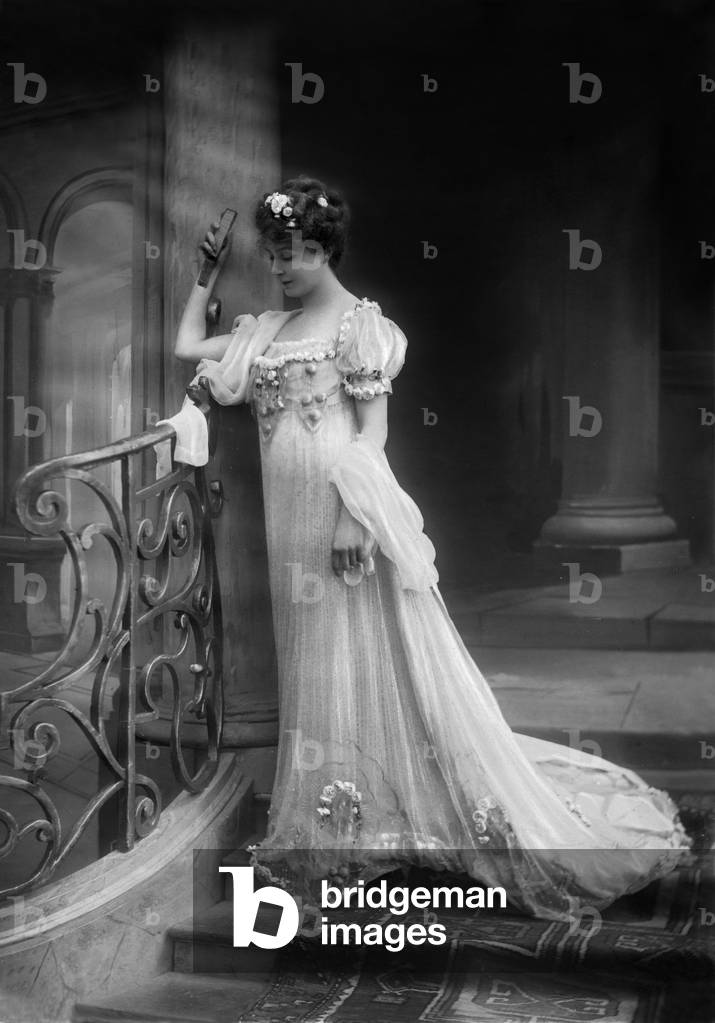 Princess Marie Bonaparte (1882-1962) French psychoanalyst here on march 10, 1906, photo Reutlinger