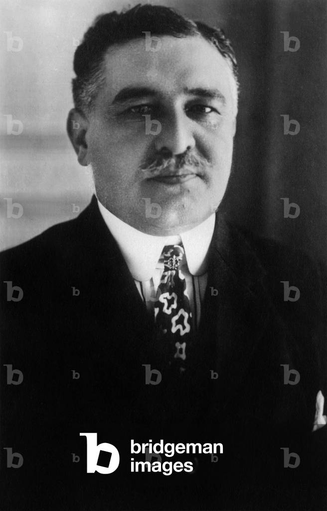 Leon Daudet (1867-1942 son of AlphonseDaudet) French writer nationalist and anti-Semitic, here c. 1920