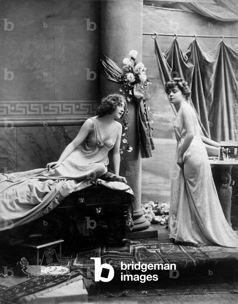 Two comedians, c. 1910