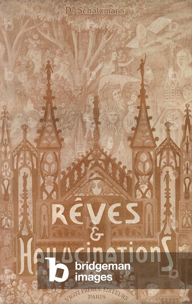 Cover of books about dreams by Dr Schatzmann 1925