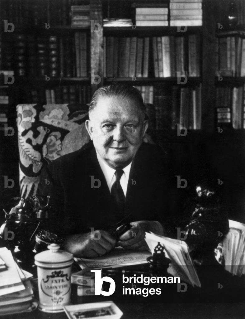 Adrien Borel (1886-1966) French psychoanalyst, here c. 1950