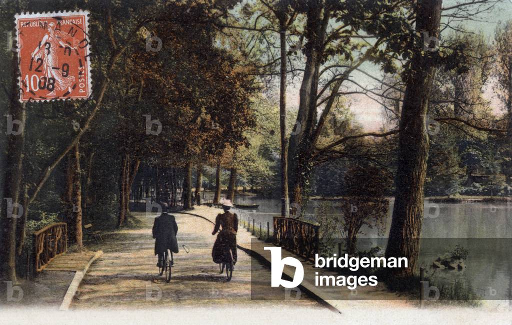 Saint Mande near Paris, postcard, 1908