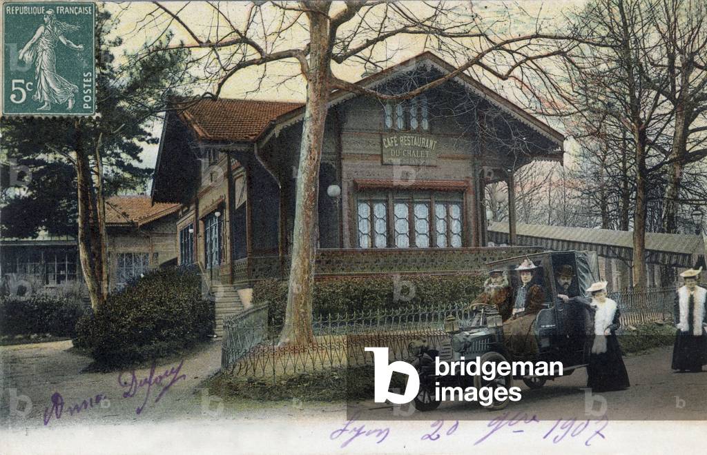 Lyon, France: the chalet, postcard 1907