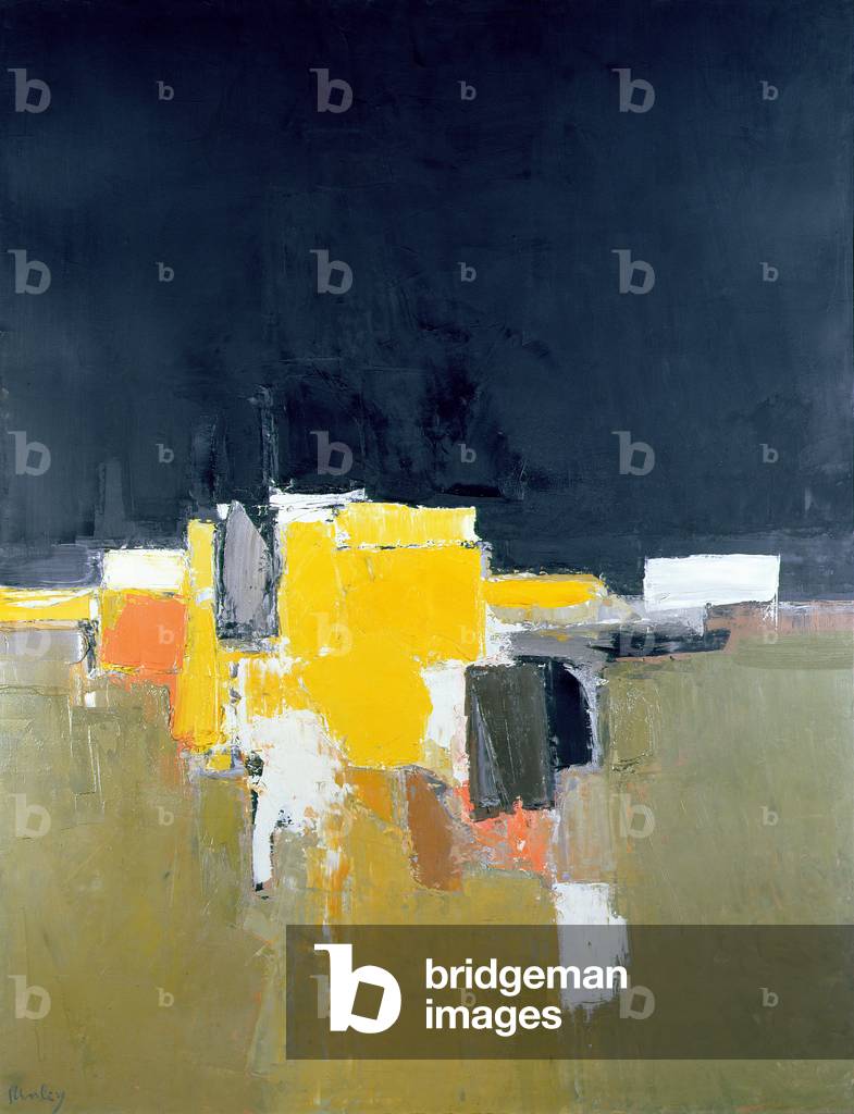 The River, Black and Yellow, 1956