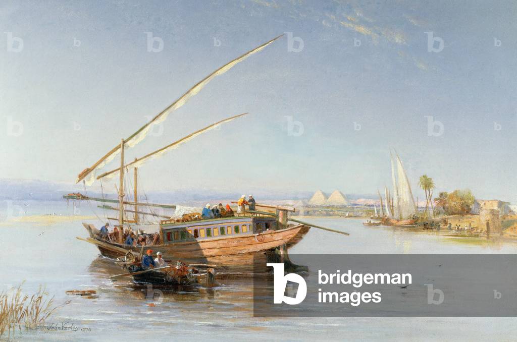 Feluccas on the Nile, 1879