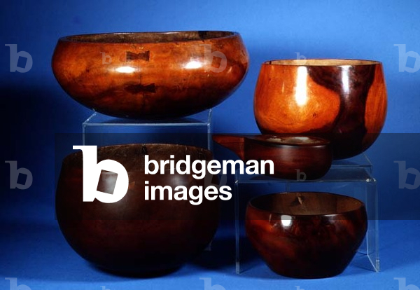 Hawaii: Kou wood calabashes