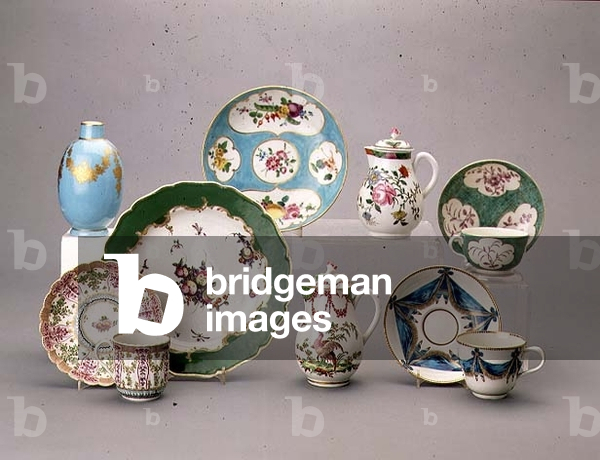 Selection of Worcester from the Stormont Service (porcelain)