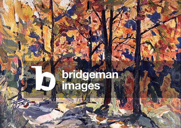 Autumn Trees, 1968 (panel)