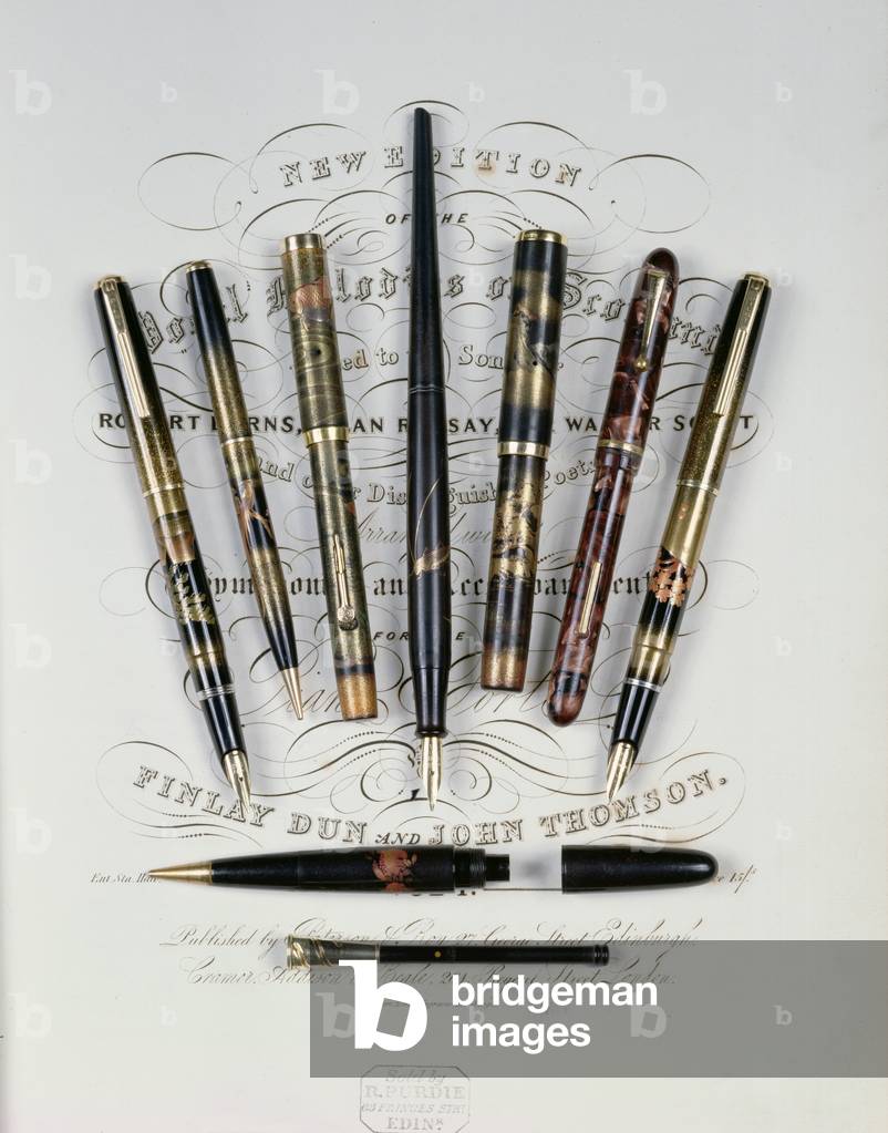 Eight Vintage Namiki Fountain Pens