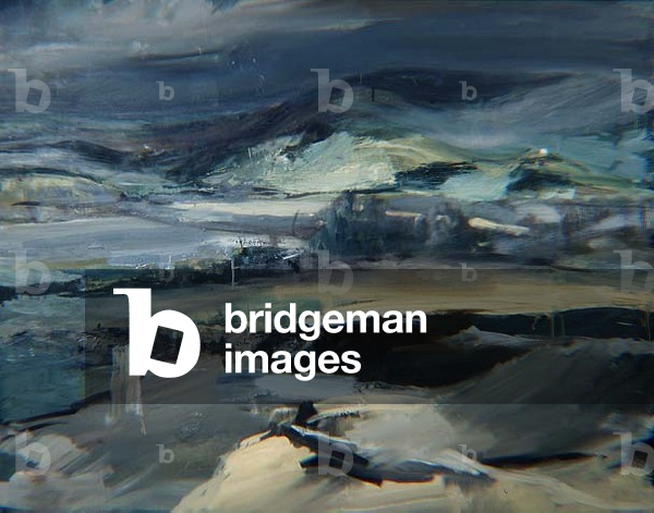 Image of Painting depicting Peak District Landscape, C20th century by Philip Cordero