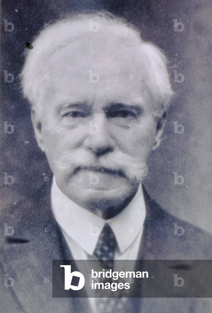 Sergei Shchukin (1851-1936) 1935 (b/w photo)