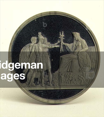 Cameo of Recruits from the Ranks of the People in 1812 by Fyodor Golubtsov (1811-55), Kolyvan, c.1842 (jasper)