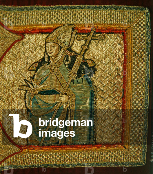 Detail from a chasuble, early 16th century (textile)