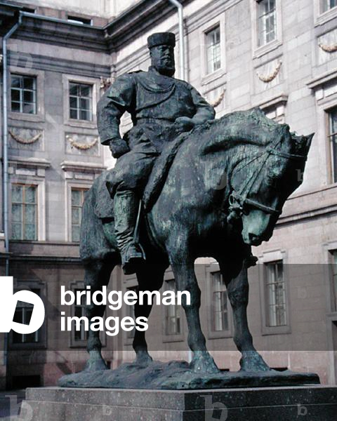 Equestrian Statue of Alexander III (1845-94) 1909 (bronze)