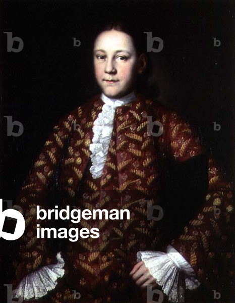 Portrait of Mikhail Yakovlev (1742-81), after 1756 (pair of 74380)