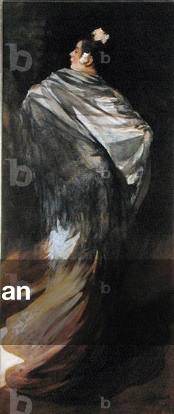 A Spanish Beauty, c.1900 (w/c on paper)