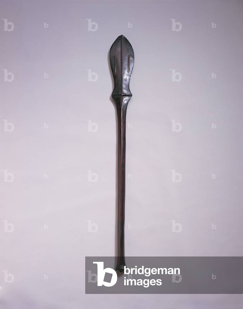 Amuamu, paddle club, Samoa, early 19th century (wood)