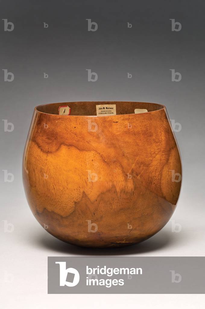'Umeke la'au pakaka, bowl, early 19th century (wood)