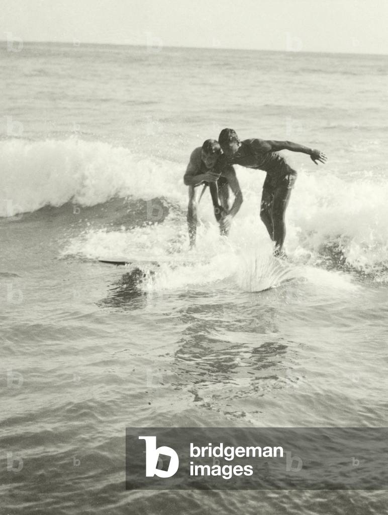 The Surf Riders of Hawaii, 1914 (b/w photo)
