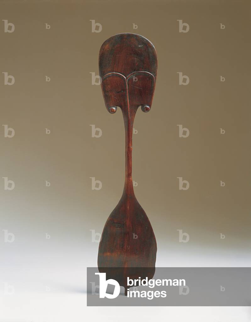 Rapa, dance paddle, Easter Island, early 19th century (wood)