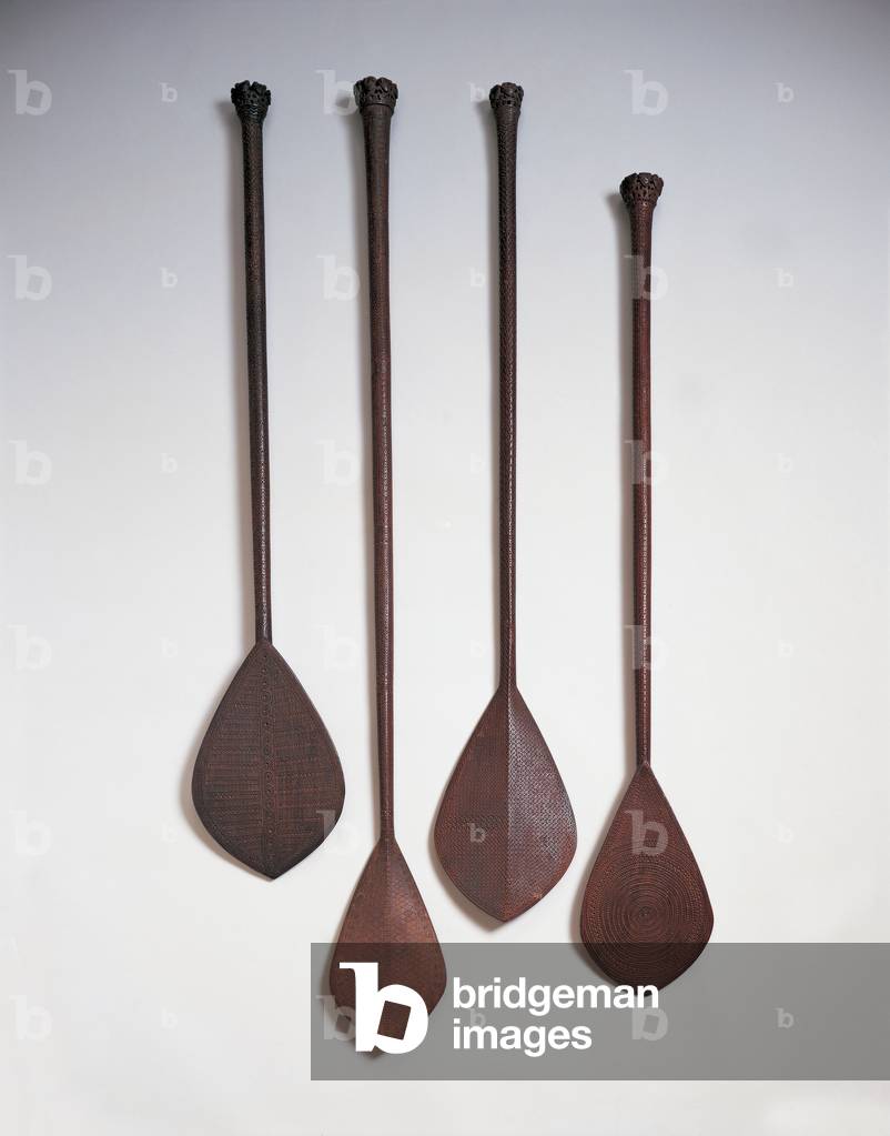 Paddles, Austral Islands, early 19th century (wood)