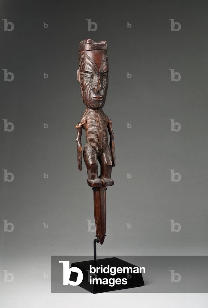 Karetao, jumping jack, early 19th century (wood, fibre)