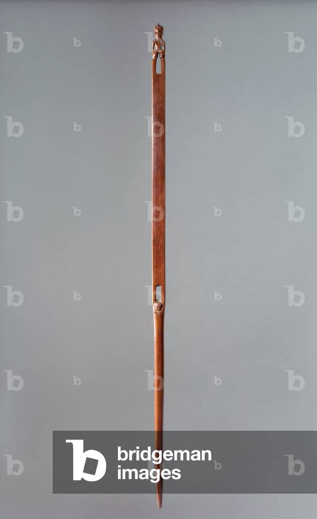 Ki'i, godstick, 18th century (wood)