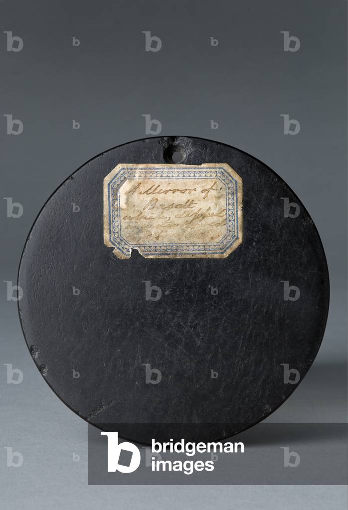 Kilo pohaku, mirror, 18th century (basalt)