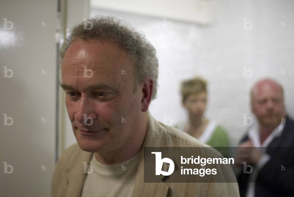 Colin Matthews - portrait of the English composer at Snape Maltings, during rehearsal for the Aldeburgh Festival, Suffolk, UK, June 2007