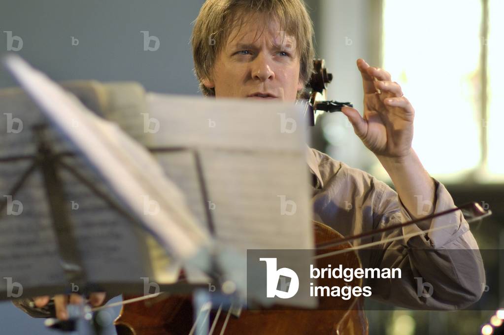 Alban Gerhardt - German cellist at the Aldeburgh parish church, Aldeburgh Festival, 2006