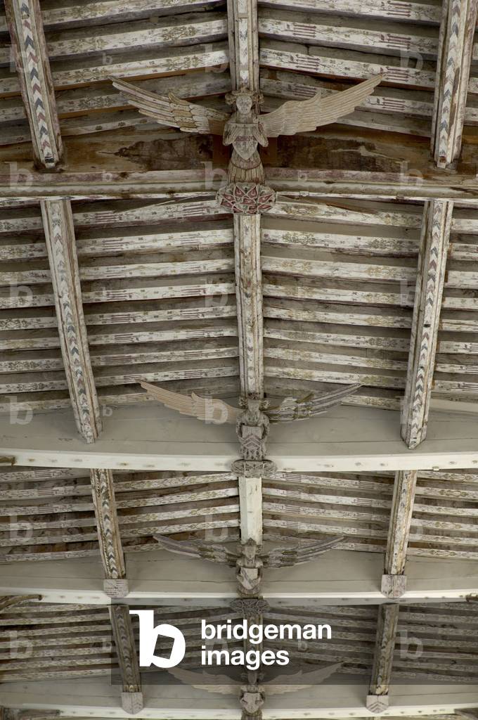 Blythburgh church ceiling