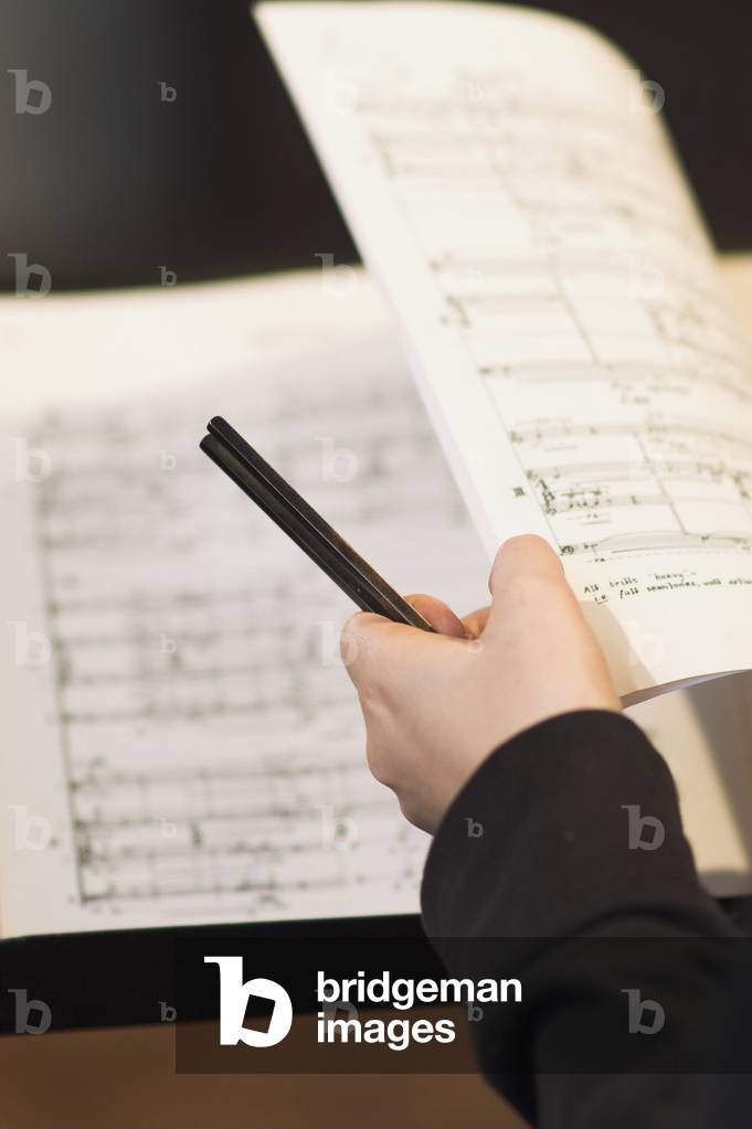 Tuning fork and score