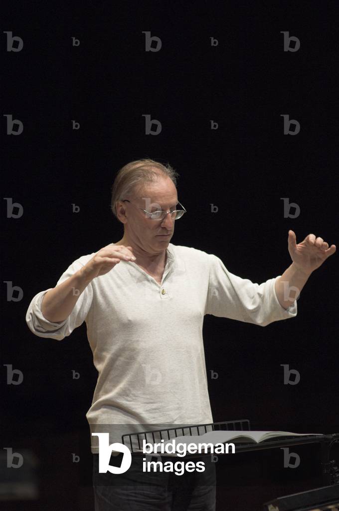 Dominic Muldowney -  British composer at composers' ensemble at Snape Maltings, Aldeburgh Festival, 2006