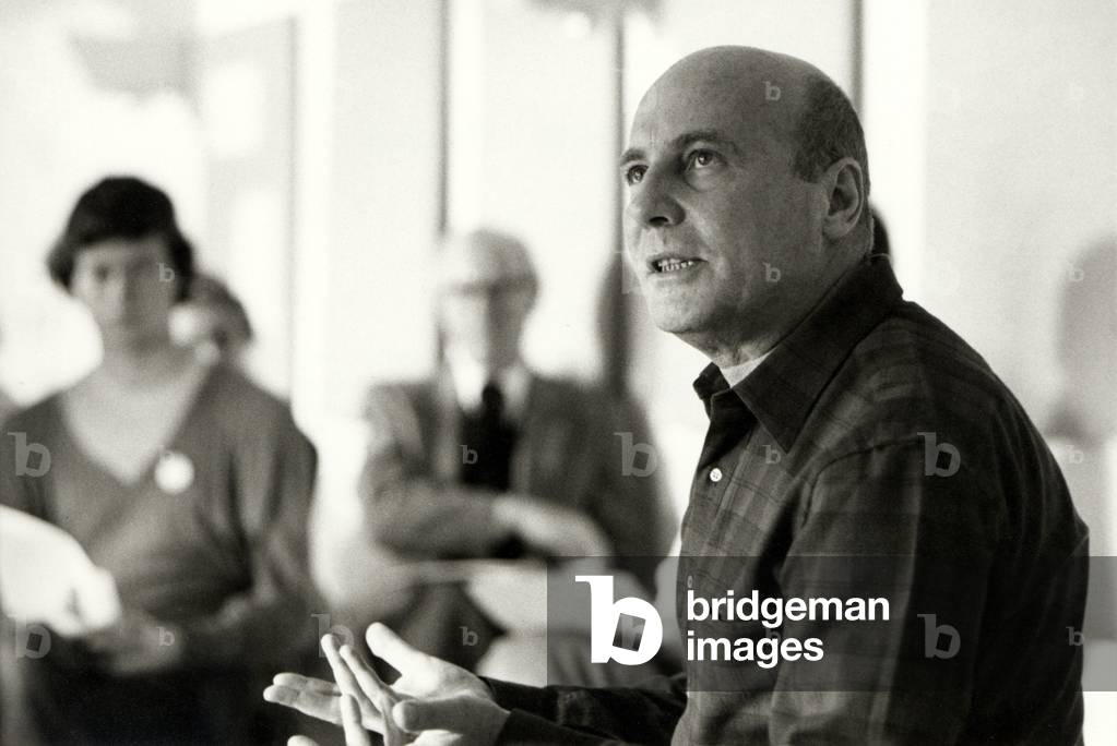 Hans Werner Henze  conducting at Snape Maltings in Aldeburgh, 1982