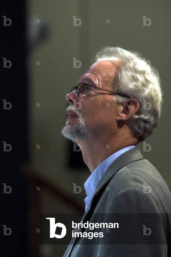 Poul Ruders - portrait of the Danish composer in Jubilee Hall, Aldeburgh during the Aldeburgh Festival, June 2005