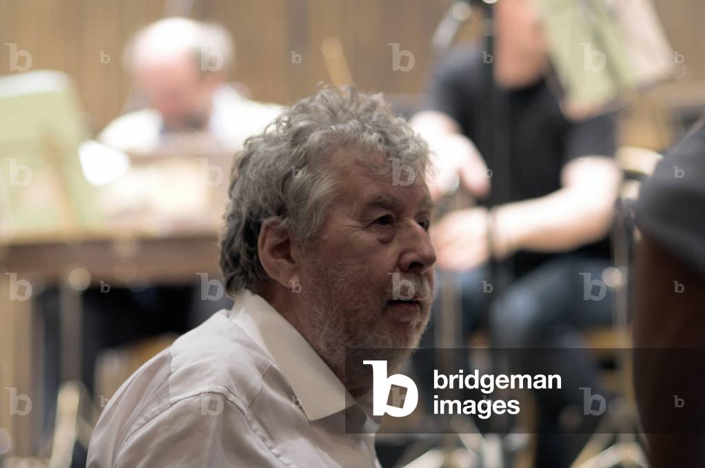 Harrison Birtwistle - portrait of the British composer at Snape Maltings during the Aldeburgh Festial, June 2005