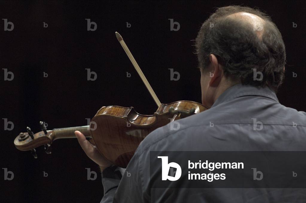 David Alberman (violin) - rehearsing on a Guarneri violin from 1736