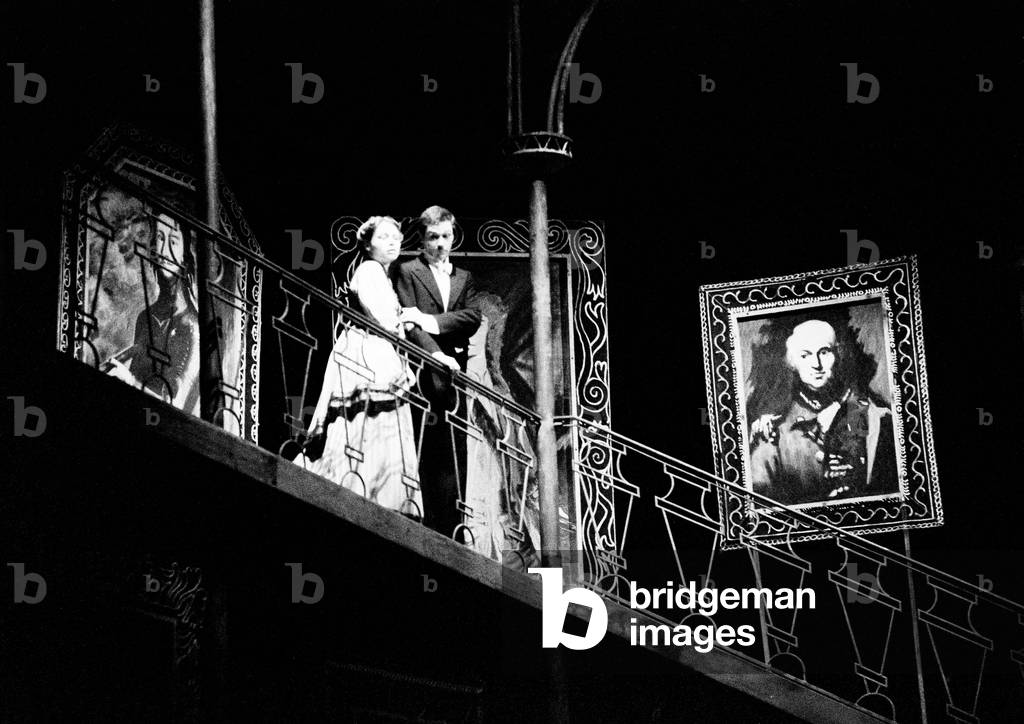 Benjamin Britten 's opera 'Owen Wingrave' with Helen Charnock as 'Mrs Coyle' and Gary Coward as 'Spencer Coyle'