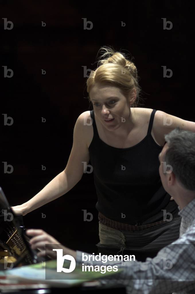 Magdalena Kozena - portrait of the Czech mezzo soprano performing at Snape Maltings during the Aldeburgh Festival, June 2005