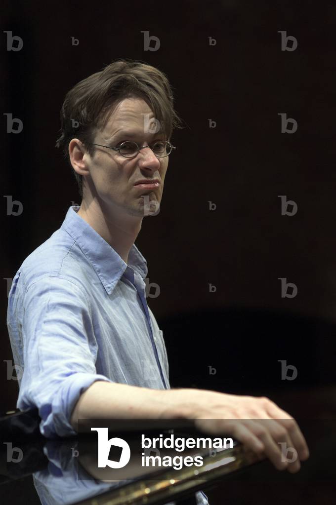 Ian Bostridge - portrait of the English tenor performing at Snape Maltings during the Aldeburgh Festival, June 2005