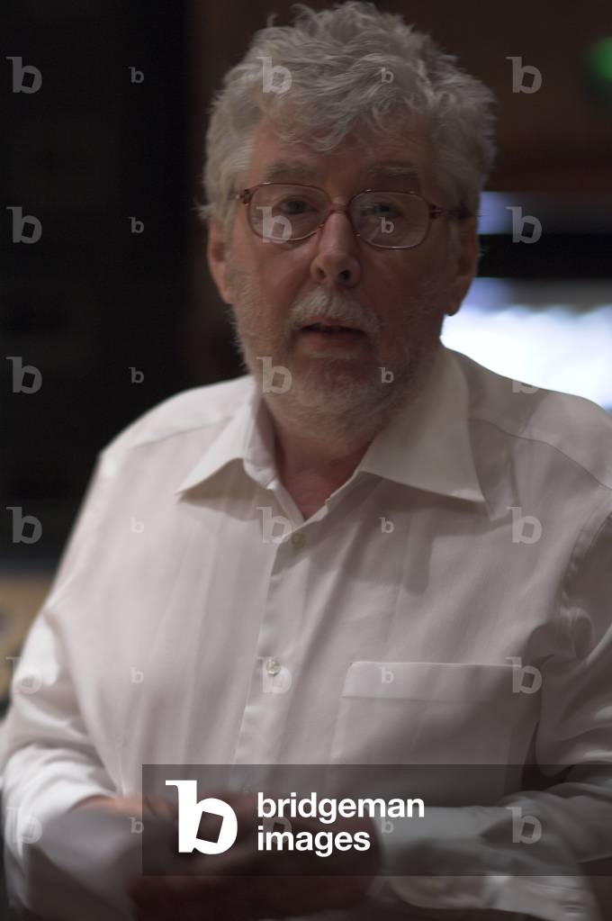 Harrison Birtwistle - portrait of the British composer at Snape Maltings during the Aldeburgh Festial, June 2005