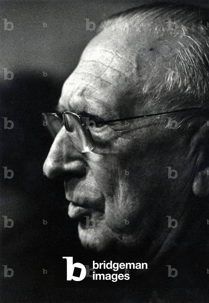 William Walton portrait, Snape, Aldeburgh, 1979