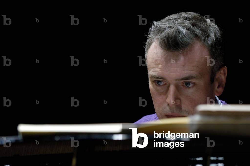 Malcolm Martineau playing piano at the Barbican, accompanying sopranos Barbara Bonney and Angelika Kirchschlager, 28 January 2005