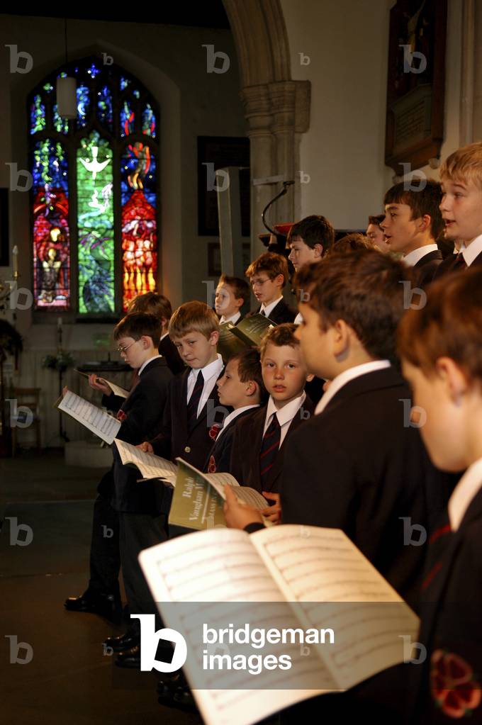 Christ Church Cathedral Choir, performing in a church at Aldeburgh Festival 2004