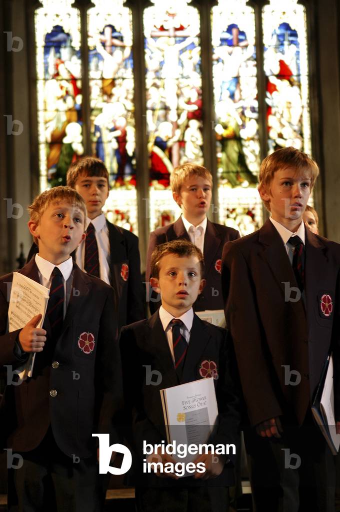 Christ Church Cathedral Choir, performing in a church at Aldeburgh Festival 2004