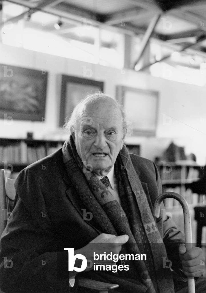 HC Robbins Landon  at Snape Maltings 1997 American Musicologist