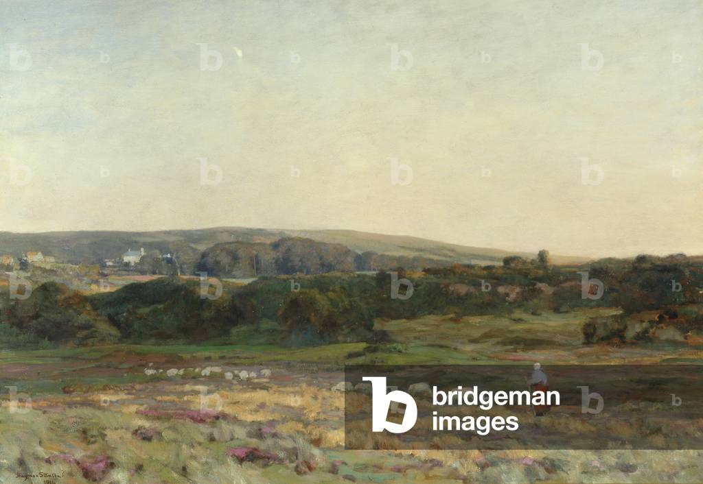 Evening Twilight, Studland, Dorset, 1904 (oil on canvas)
