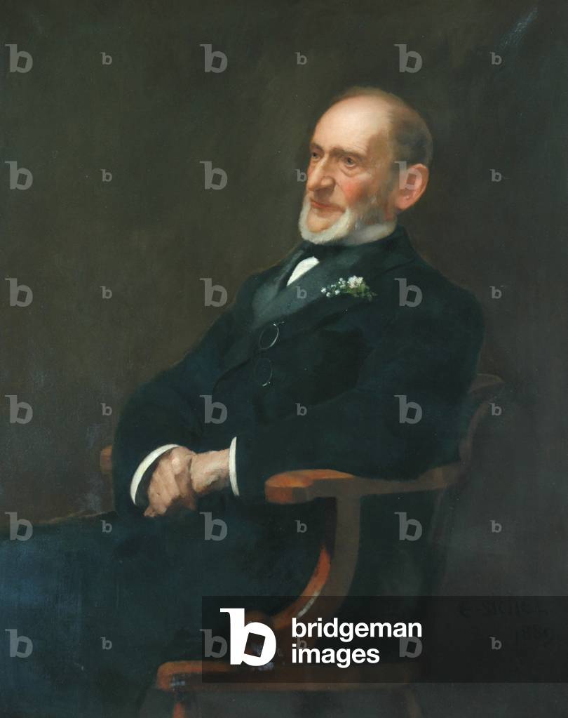 Sir Jacob Behrens, 1889 (oil on canvas)